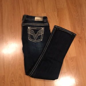 Vigoss Dark Wash Slim Boot Jeans